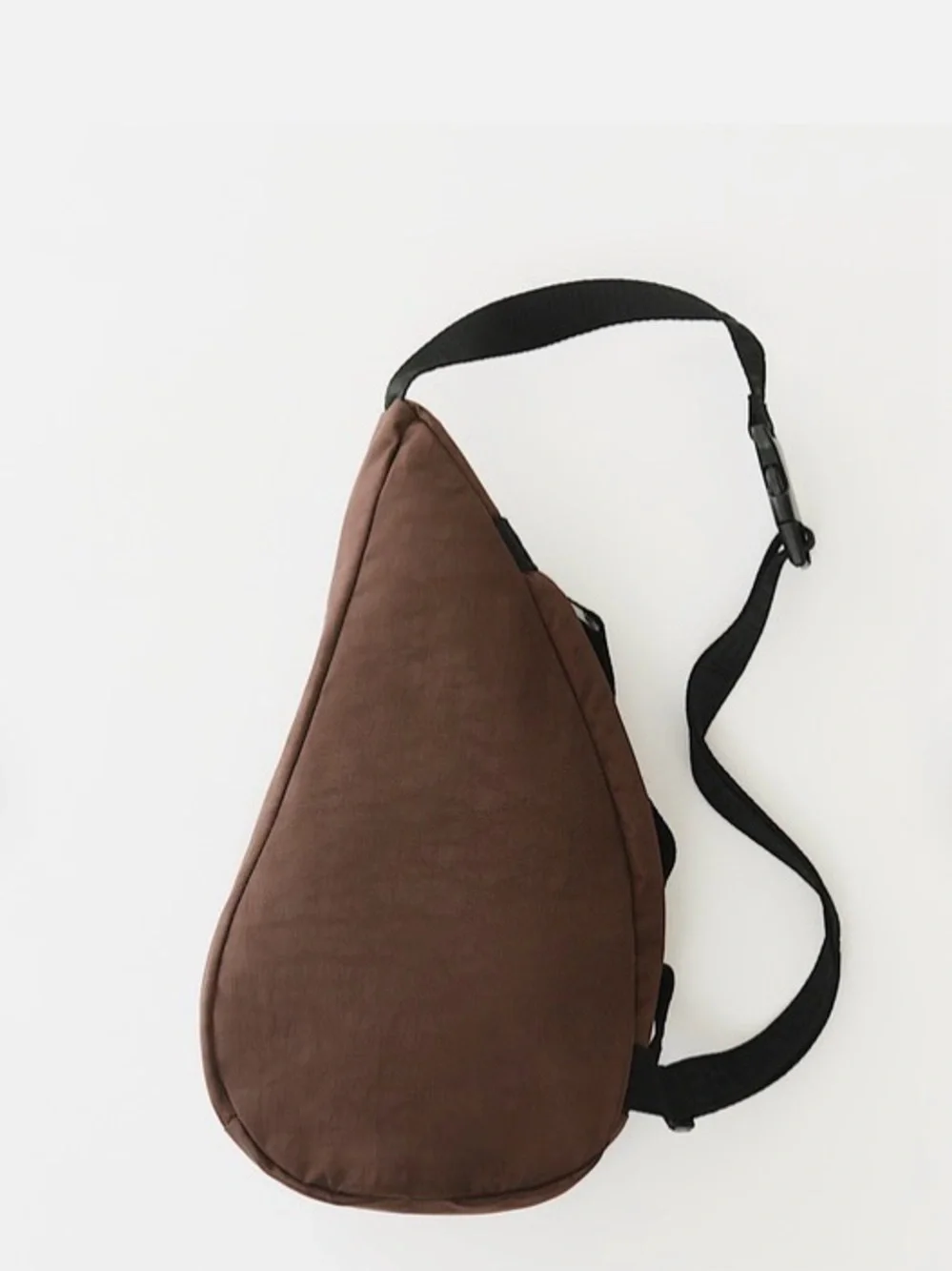 True Religion Brown & Black Logo Sling Belt Bag